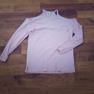 Pink long sleeves